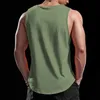 Herr t-shirts män jogger sommar ny fitness mesh gyms snabb torr ärmlös väst man kör under tröja bodybuilding sporttank