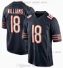 2024 Draft Pick No.1 Football 18 Caleb Williams Jerseys Borduurwerk gestikt Jersey Men Women Jeugd Snel verzenden