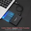 Pudełka Zewnętrzne SSD 500GB 1TB Mobilny napęd na stały stały napęd flash przenośne Typec USB mini Slim Slim Transfer Urządzenie pamięci flash