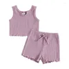 Roupas de roupas Kupretty Baby Girl Rous