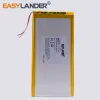 Batteries 3290190 3.7v 6600mah Lithium Polymer Battery With Board For Tablet Pcs DIY Power Bank Large Size batteries