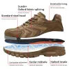 Boots Four seasons models men's safety work shoes protective steel toe shoes nonslip antipuncture comfortable work shoes