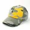 Ball Caps Unisexe Hikcamouflage Tactics Baseball Cap de baseball laisse le chapeau jungle Coton non structuré 6 Panneau J240425