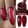 UR SUGAR 75ML Glitter Black Red Gel Nail Polish Semi Permanent Soak Off UV LED Varnish Art Manicure Base Top Coat 240425