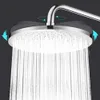 Bathroom Shower Heads New 10 inch Big Panel Rainfall Shower HeadHigh Pressure Shower HeadWater SavingTop Rain Shower Faucet Bathroom Accessories