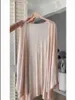 Sukienki robocze Elegancka sukienka weselna Zestaw dla kobiet seksowne bodycon szata szaty swobodny dzianin