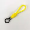 Keychains Lanyards Creative Flätade vävda paracord Keychain för män Kvinnor unisex bil nyckelhållare ryggsäck anti-förlorad kedjebandstång