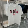 Projektant luksus Chaopai Classic New Trend Summer Summer Short Sleeve Western Letter T-Shirt Męs