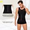 Hosen Lazawg Herren Shapewear Schlampe Tanktops Kompression Bauchkontrolle Körper Shaper Top Fettbrenner Sport Workout foss foss