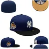 Caps hoeden heren honkbal yankees gemonteerde maat la snapback wereld serie witte hiphop sox sport chapeau grijs stitch hart liefde hustle flo ot19s