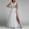 Sukienki z dekoltem w siatce kobiety 2024 Koktajle sukienki bez pleców Summer Maxi Long BodyCon sukienka Elegancka sukienka 240415