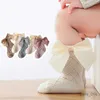 Дети носки весеннее осенние детские детские девочки девочки мальчики длинные носки наряды 0-7 лет сплошной цвет милый бахновой труб