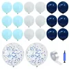 Party Decoration 118st Blue White Balloon Garland Set Arch Boy Birthday Wedding