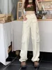 Calça de jeans feminina Baggy Woman Cantura Alta Moda Coreana Y2K LEGA VENDA VEZ DAIME