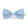 Bow Linds Fashion Color sólido para hombres Matrimonio de boda masculino para hombres Accesorios de camisa clásica