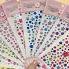 Tattoo Transfer Kids Sticker Toys Face Jewelry Creative Childrens Color DIY Painting Decoration Acrylic Crystal Diamond Makeup Art Stage 240426