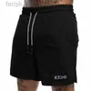 Men's Shorts Quick-drying sports shorts men breathable training fitness shorts summer brand shorts outdoor five-point pants Mens sweatpants d240426
