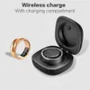 Smart Ring Multifunctioneel waterdichte Bluetooth Men vrouwen hartslag bloeddrukoxygen monitoring slaapmood 240423