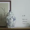 Vazen blauw en witte porselein keramische vaas huisdecoratie Jingdezhen bloem Chinese stijl woonkamer decoraties