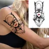 Tattoo Transfer Waterproof Tattoo Stickers Men Women Durable Flower Arm Sexy Geisha Ins Wind Leg Art Scar Covering Simulation Sticker 240427