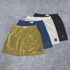 Designer Herren Shorts Stone Summer Casual Metal Nylon Kompass Kleiner Label Sport Casual Quick Trockning Shorts Loose Quarter Pants XJ01