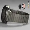 Cases Luxe 22 mm roestvrijstalen horlogeband voor Huawei Watch 4Pro GT4 46mm -riem voor Samsung Watch 6 Classic Amazfit Balance Bracelet