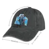 Berets Blue Lobster JumpScare Cowboy Hat Streetwear Black Hip Hop Fashionable Golf Women Men's
