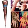 Transfert de tatouage 3 couleurs Dit Tatoo Tools Natural Herbal Henné Cons de tatouage temporaire Art Art Paint Mehandi Ink Semi-permanent 240426