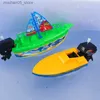 Sable Player Water Speed ​​Speed ​​Boat Ship Wind Up Toy Bath Toys Toys Douche Flotter dans l'eau Childrens Classic Toys Winter Toys Q240426