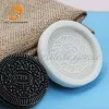 Stampi biscotti Oreo 3D Design in silicone stampo fai da te cioccolato cioccolato stampo argilloso argilla fatta per la torta di decorazioni di decorazioni accessori da forno accessori