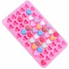 Moulds 55 Small Heart Shaped Silicone Cake Mold Heart Chocolate Pastry Molds DIY Baking Decoration Kitchen Ice Cube Crystal Epoxy Mould