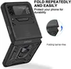 Case di telefonia cellulare Samsung Z Flip 4 Anello per auto magnetica Calcole per alloggiamento scorrevole Samsung Z Flip 3 4 5G J240426