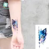 Tattoo Transfer Rocooart Animal Waterproof Temporary Tattoo Sticker Flamingo Cat Fox Tatoo Body Art Women New Fake Taty Tatuaje Cute Small Tatto 240427