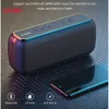 XDOBO X8 60W en haut-parleurs compatibles Bluetooth Portable 6600mAh Basse avec sous-sons de subwoofer Boombox TWS imperméable sans fil.