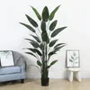 Decorative Flowers Artificial Green Plant Canna Potted Fake Trees Large Simulation Bird Of Paradise Decoration