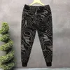 2024 Men's clothing New Pi Shuai Printed Trendy jog Brand Spring/summer Tie Feet for Youth Autumn mens joggers pants