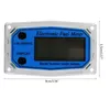 Mini Digital for Turbine Flowmeter Digital LCD Display Display Chip Akcesorium elektronicznego cyfrowego przepływu 240423