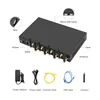 Modems 4G LTE 8 Channel d'antenne High gain Signal sans fil Modem Prise en charge de l'analyse des données de l'API HTTP et du système de notification SMS Drop d Otele