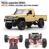 CARRO ELÉTRICO/RC Atualizado Mn82 RC Car 1/12 Caminhão de captação de peças de metal 2.4g 4WD Off-road Track Remote Control Car Toyl2404