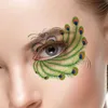 Transfert de tatouage 1pc Fashion Femmes Oeil temporaire Tattoo Sexy Makeup Eyeliner Eyeshadow Sticker Eye Tattoo Flash Carnival Makeup Eye Decal 240427