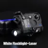 Światła PEQ Laser PEQ15 Wskaźnik laserowy White Latarka Czerwone/zielone pudełko laserowe Pełna funkcja Peq 15 Wskaźnik