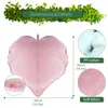 Oreiller 3d feuille de feuille Strawberry 50cm plante décorative surdimensionnée en forme de nouveauté en forme de peluche douce