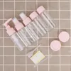 2024 Refilleerbare reisflessen set pakket cosmetica flessen plastic dringende spray fles make-upgereedschap kit voor toilettasflessen voor reisreizen maat