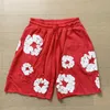 Men's Shorts Frog Drift moda marka streetwear pieniona grafika grafika drukowane swobodne spodnie vintage odzież sznurka dla mężczyzn