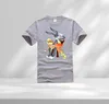 Yaz Mens T Shirt Bugs Lola Bunny Spank Ceza 100 Pamuk Tshirt Erkekler 2103224360457