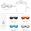 Sunglasses KINGSEVEN Wood Aluminum High Quality Full-frame Men's UV400 Polarized Glasses Mirror Lens Sports Eye Protect Eyewear