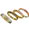 Bracelet des créateurs de mode pour femmes pour femmes bracelets d'or de concepteur de luxe classique de style simple de style simpie bijoux