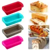 Moulds 1pc Silicone Cake Mold Round Shape Rectangular Silicone Bread Pan Cake Muffin Cupcake Baking Pans Kitchen Accessories Gadgets