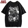 Shirts Oversized T Shirt My Chemical Romance Mcr Dead Women's Tshirt Black Parade Punk Emo Rock Summer Fashion Top Female Clothing