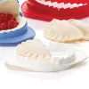 Molds 4 Size Press Ravioli Dough Pastry Pie Dumpling Maker Gyoza Schimmelgereedschap Gemakkelijk Eco -vriendelijke knoedelvormige schimmel Bakgereedschap